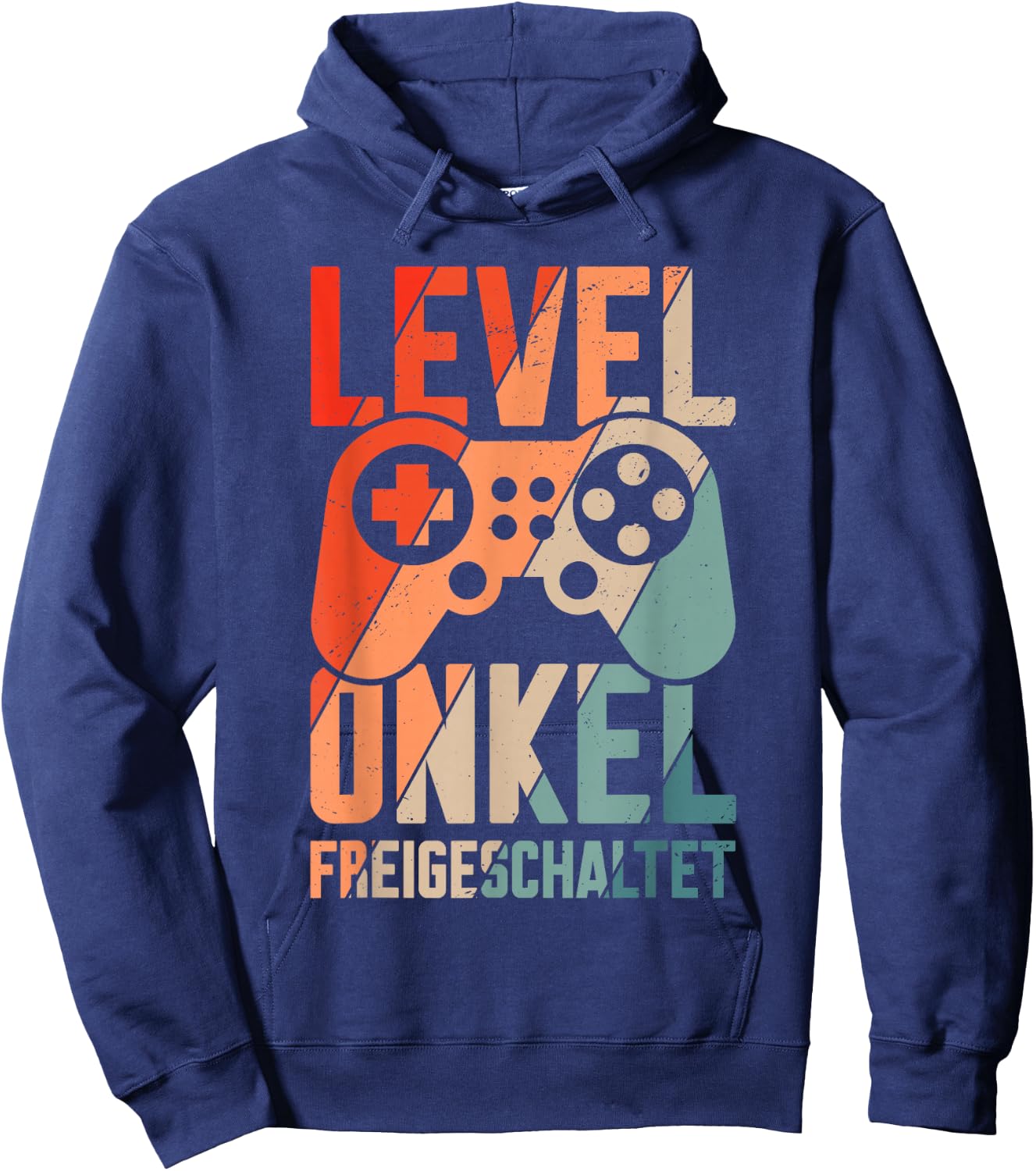 Level Onkel Freigeschaltet - Du Wirst Onkel , black Hoodie - Hoodie | Navy