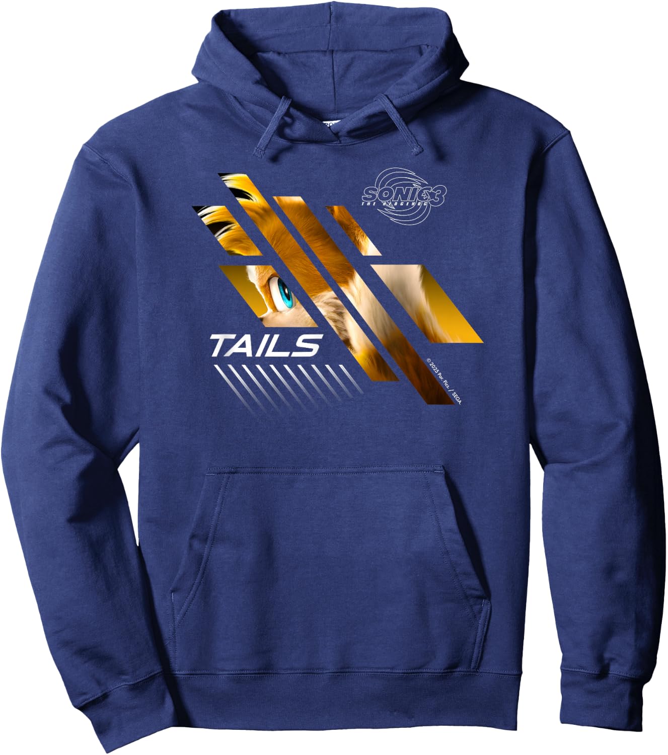 Sonic The Hedgehog 3 - Tails Hoodie - Hoodie | Navy