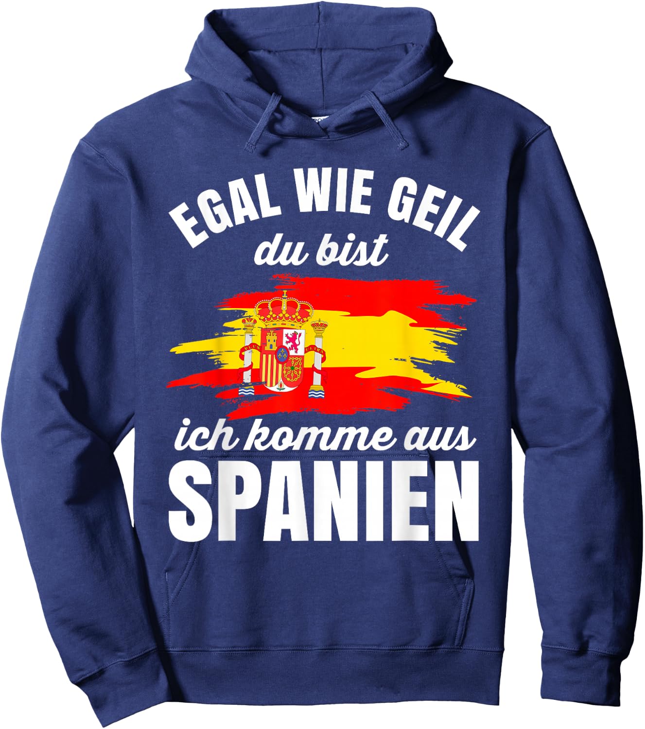 Spanien Damen Madrid Spain Espanol Herren Barcelona Hoodie - Hoodie | Navy