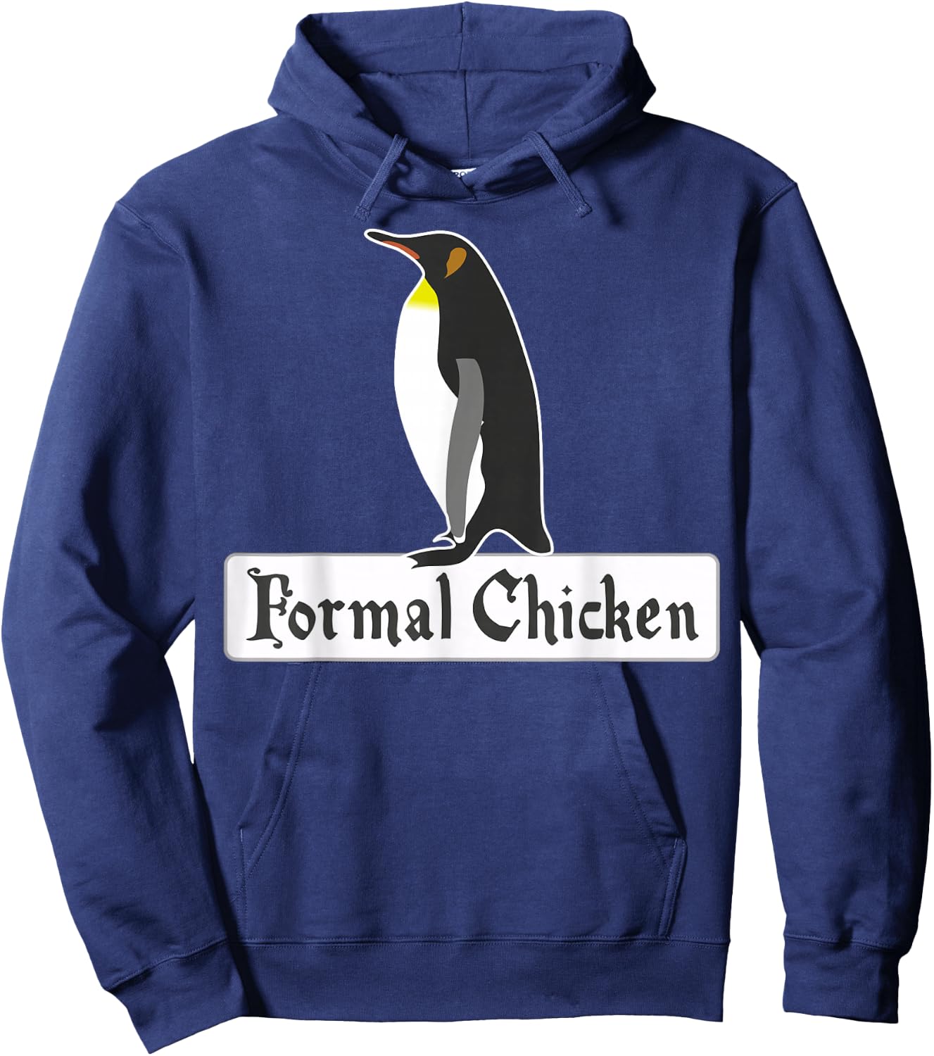 Formal Chicken – Dressed for the Occasion Hoodie - Hoodie | Navy