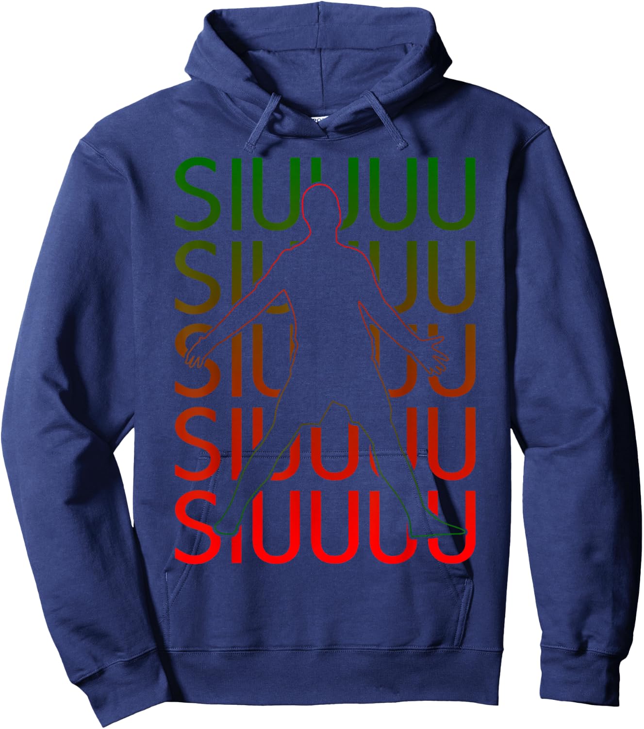 Siuuuu Lustiges Fußball-Geschenk für Fußballliebhaber, Fan, Kinder, Jungen Hoodie - Hoodie | Navy