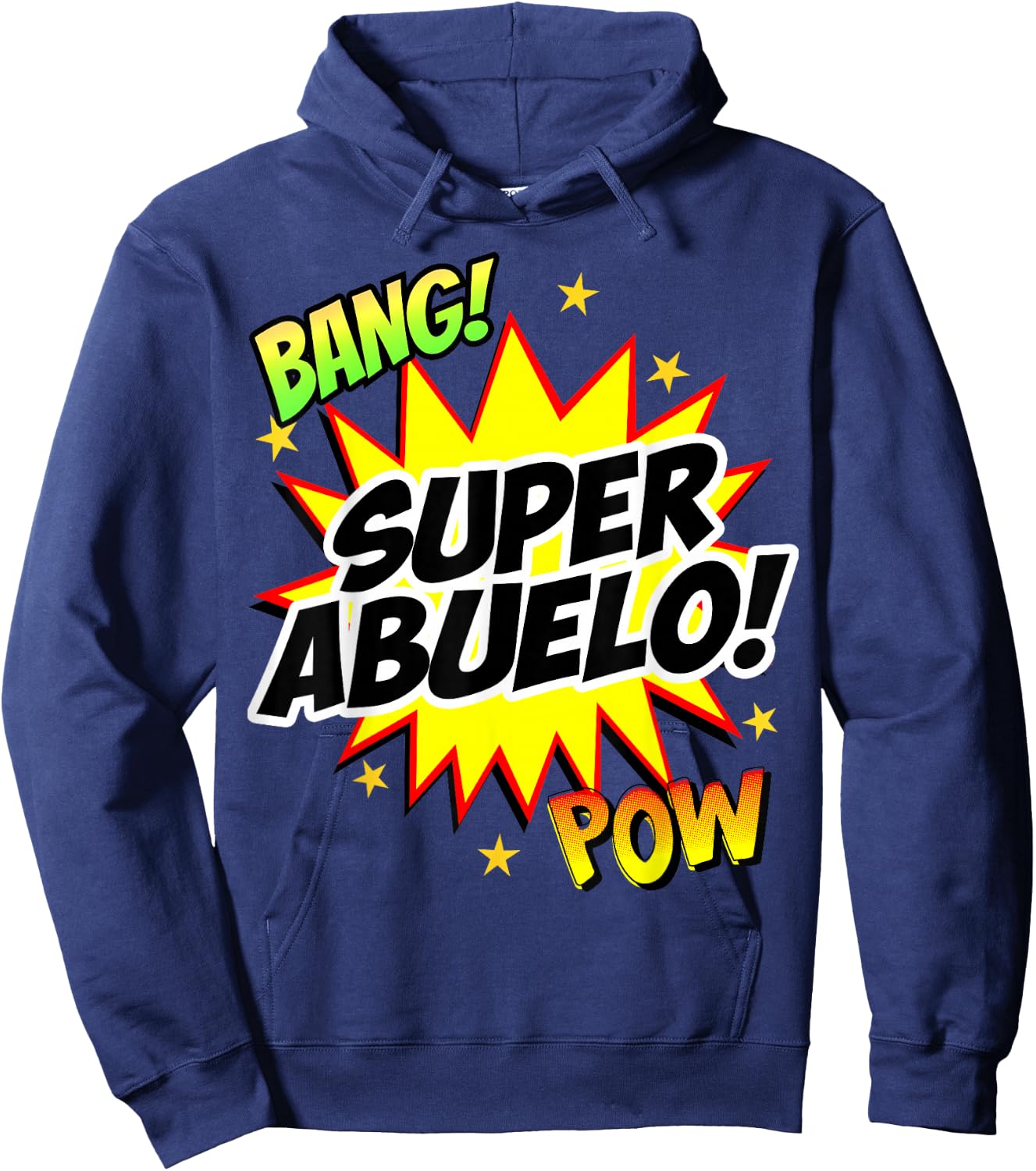Super Abuelo Spanish Grandpa Grandfather Hoodie - Hoodie | Navy