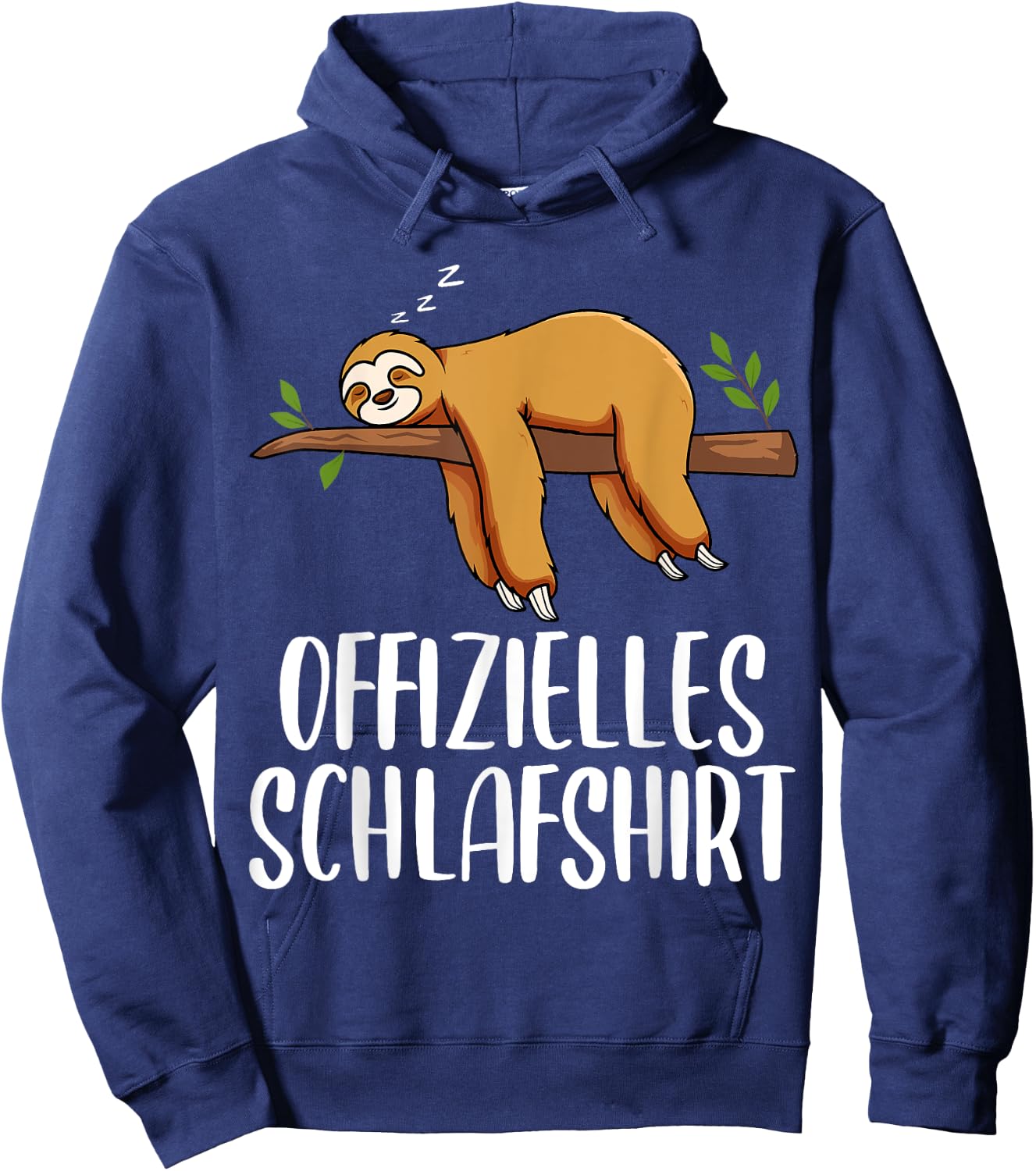 Funny gifts , women, sloth lovers , black Hoodie - Hoodie | Navy