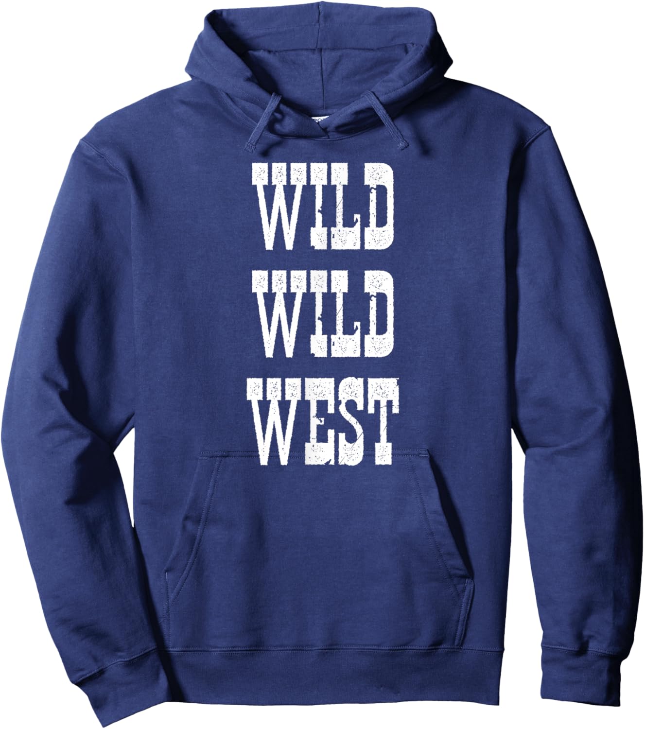 Wild Wild West Shirt Hoodie - Hoodie | Navy