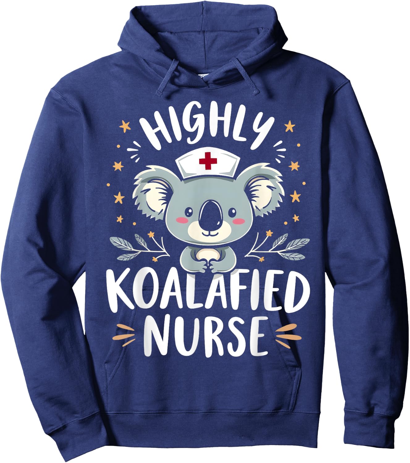Highly Koalafied Nurse Cute Qualified Nursing Hoodie - Hoodie | Navy