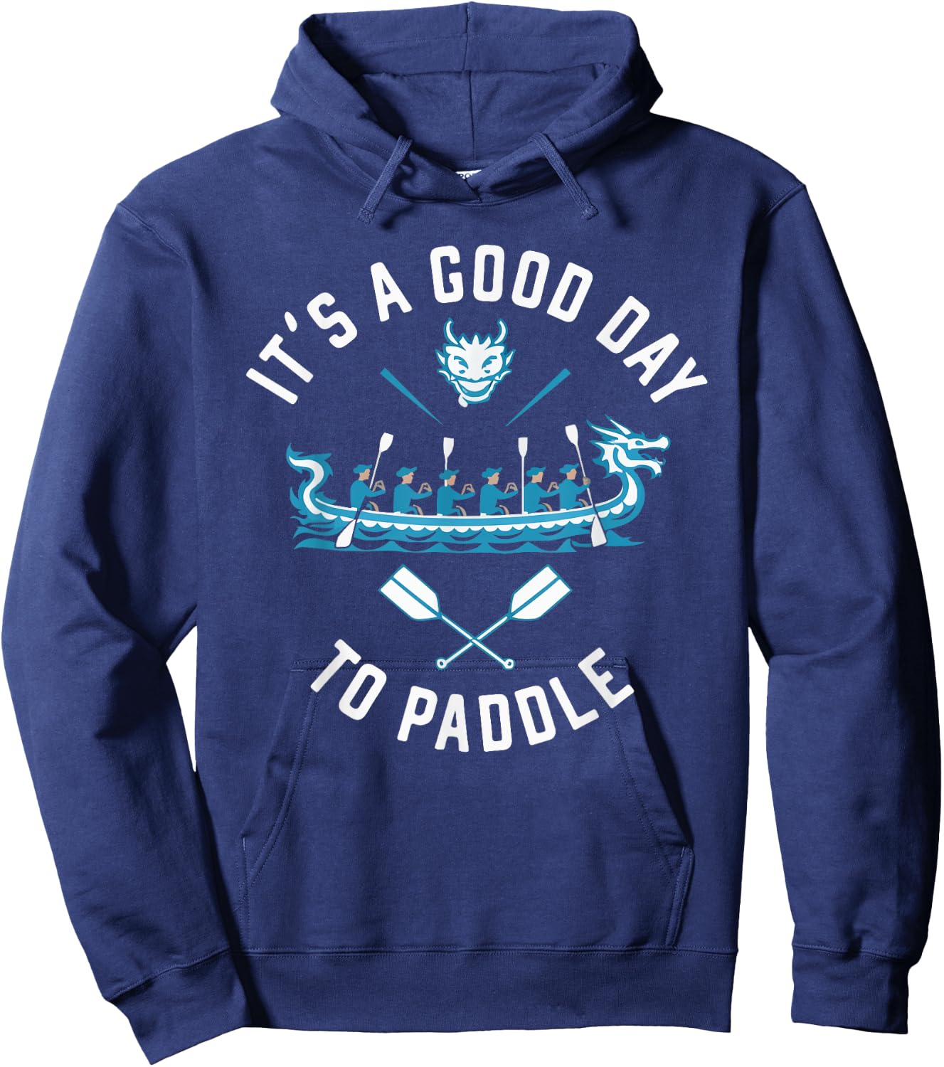 Dragon Boat Racing Paddler Dragonboating Dragonboat Hoodie - Hoodie | Navy