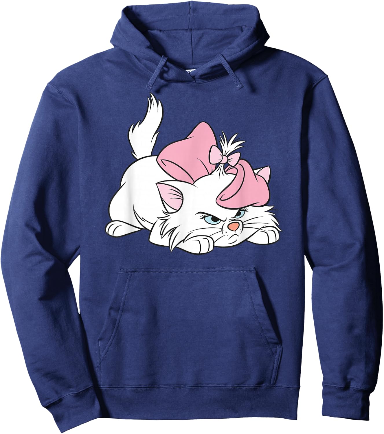 Aristocats Evil Kitten , Black, S Hoodie - Hoodie | Navy
