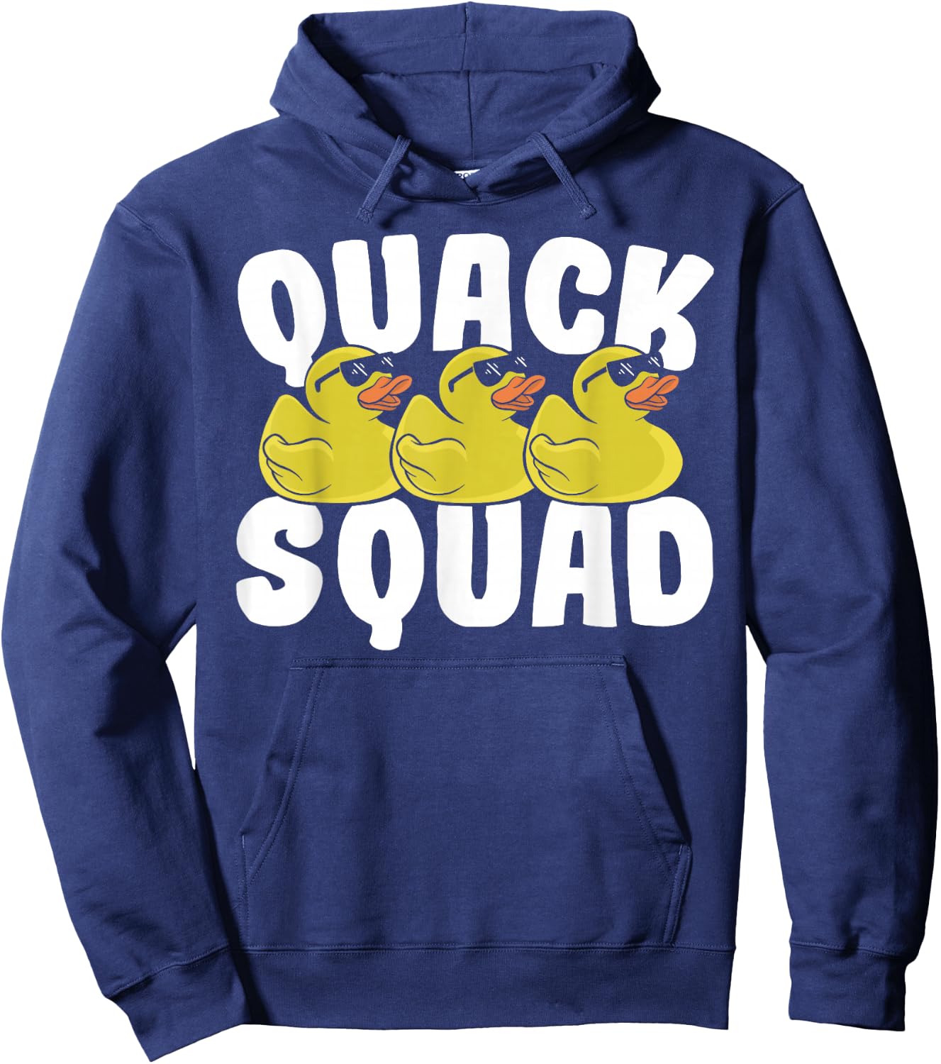 Rubber Ducky Quack Squad Family Cute Rubber Duck Squad Hoodie - Hoodie | Navy