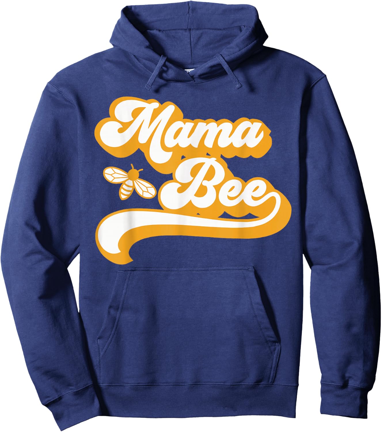 Mama Bee Shirt Family Bee Shirts First Bee Day Outfits Hoodie - Hoodie | Navy