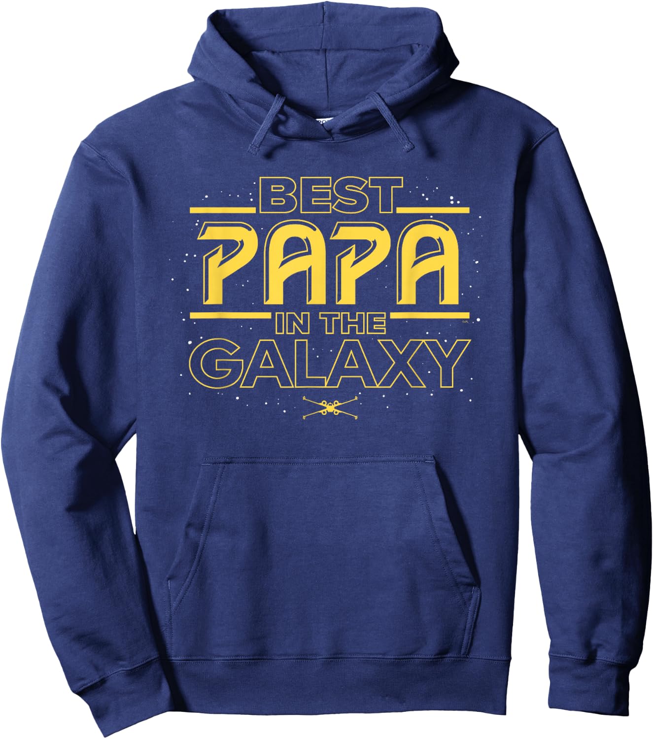 Star Wars Best Papa in the Galaxy Birthday Father’s Day Hoodie - Hoodie | Navy