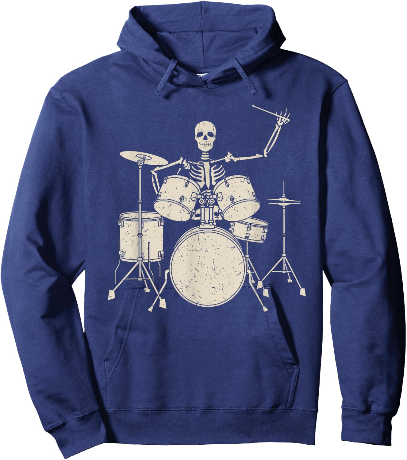 Best Drumming Art Women Drumming Drum Lover Drummer Hoodie - Hoodie | Navy