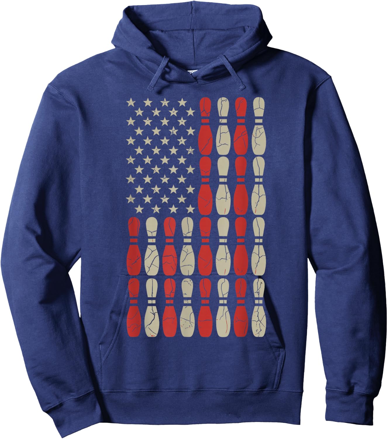 USA Bowling American Bowler Hoodie - Hoodie | Navy