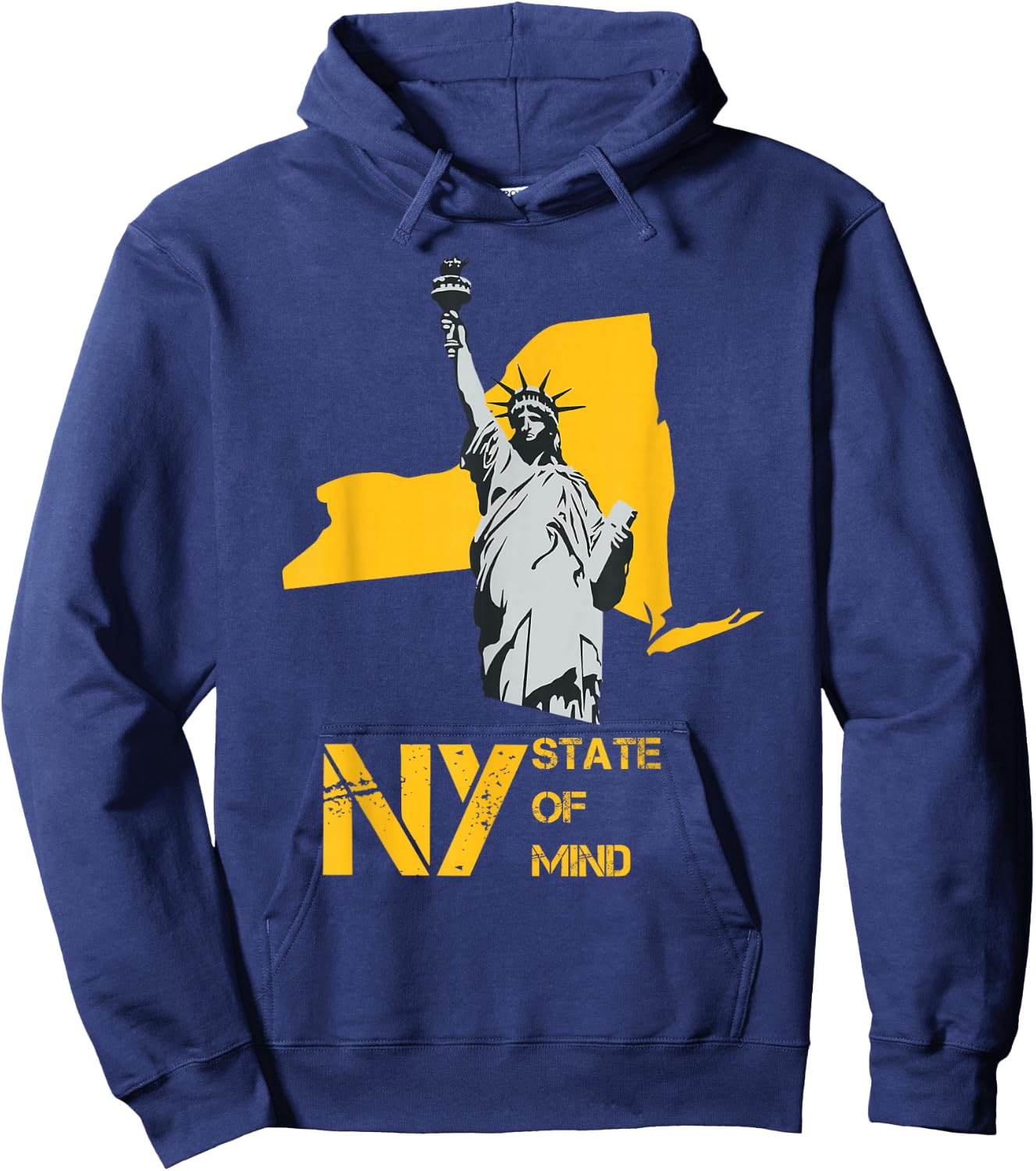 New York State Of Mind Hoodie - Hoodie | Navy