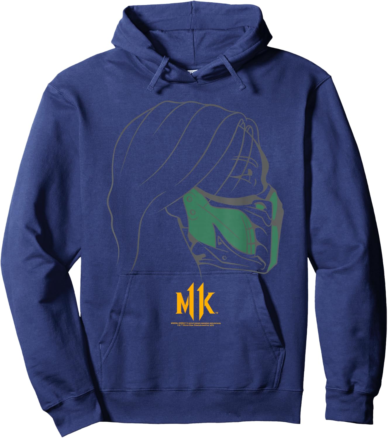 Mortal Kombat 11 Jade Hoodie - Hoodie | Navy