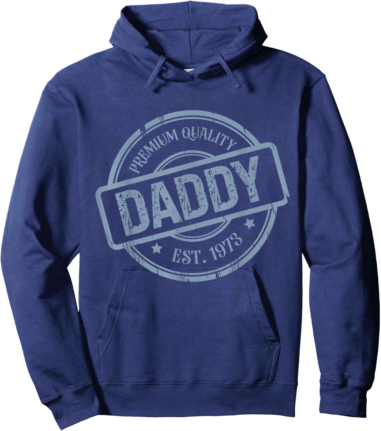 Premium Quality Daddy Est.1973 Father's Day Gift Hoodie - Hoodie | Navy
