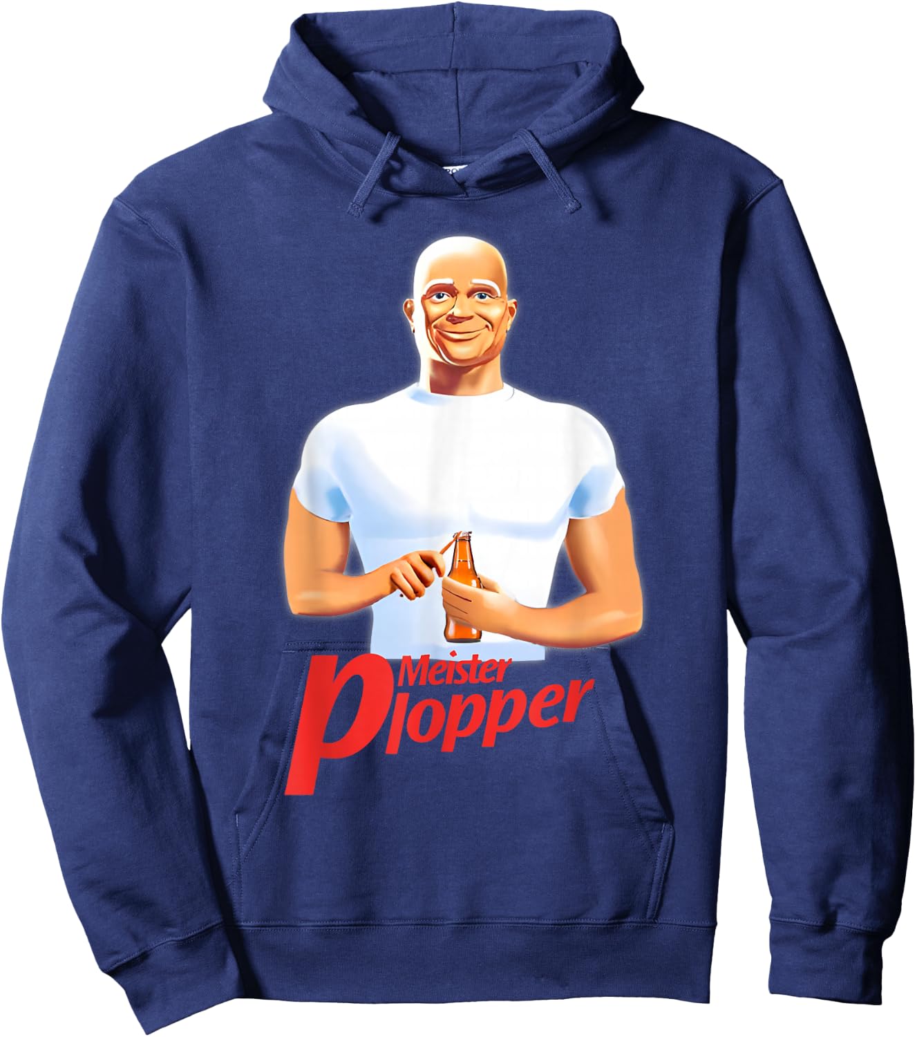 Meister Plopper , black Hoodie - Hoodie | Navy