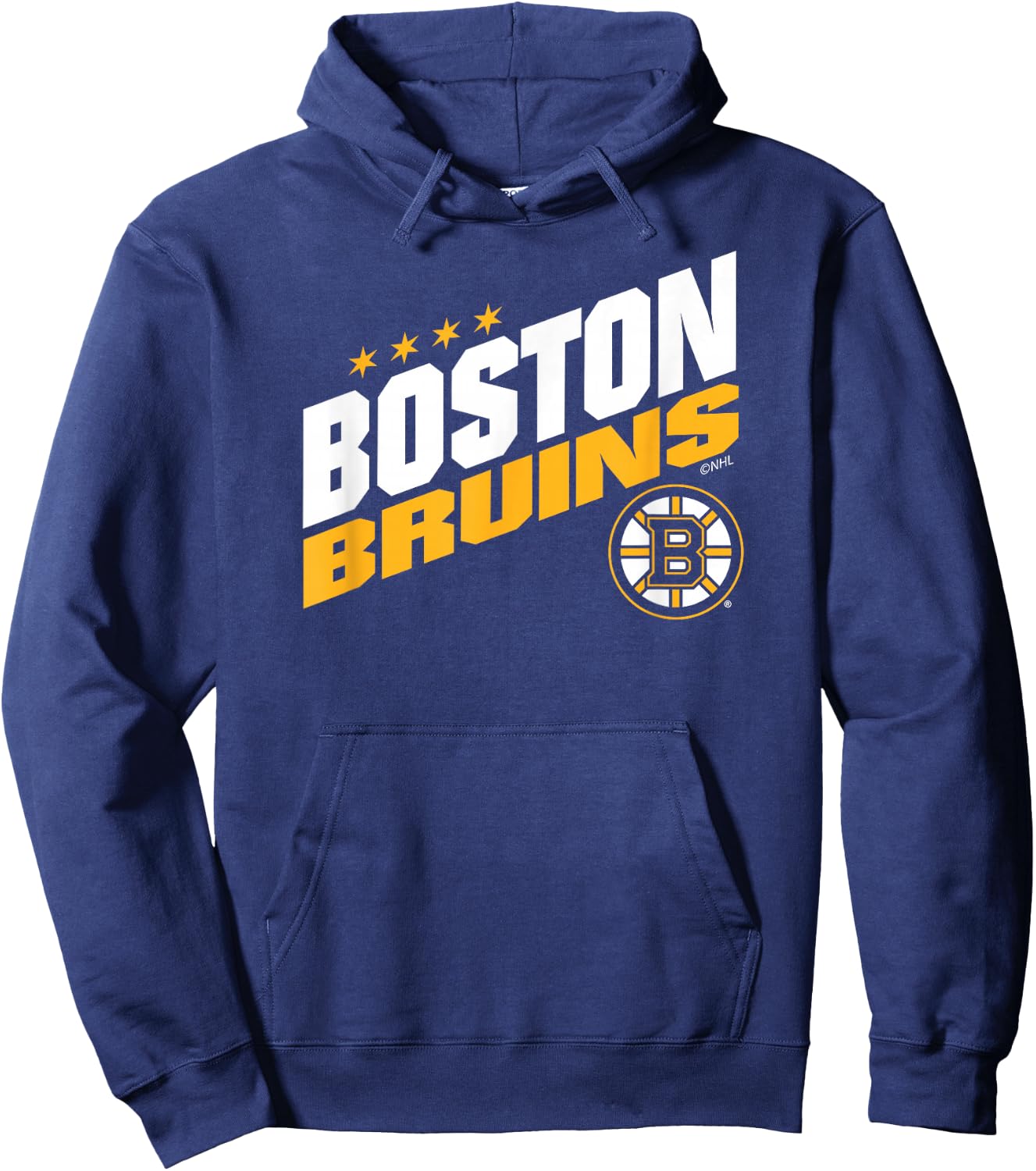 Boston Bruins Fuel Black Officially Licensed Hoodie - Hoodie | Navy
