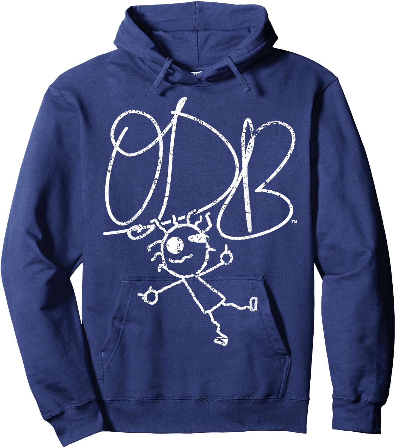 ODB Ol Dirty Ba--ard Sketch Graffiti Hip Hop 90s Gangsta Rap , Black, S Hoodie - Hoodie | Navy