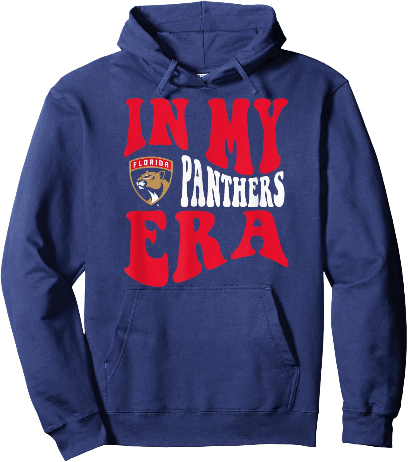 Florida Panthers Era Navy Officially Licensed Hoodie - Hoodie | Navy