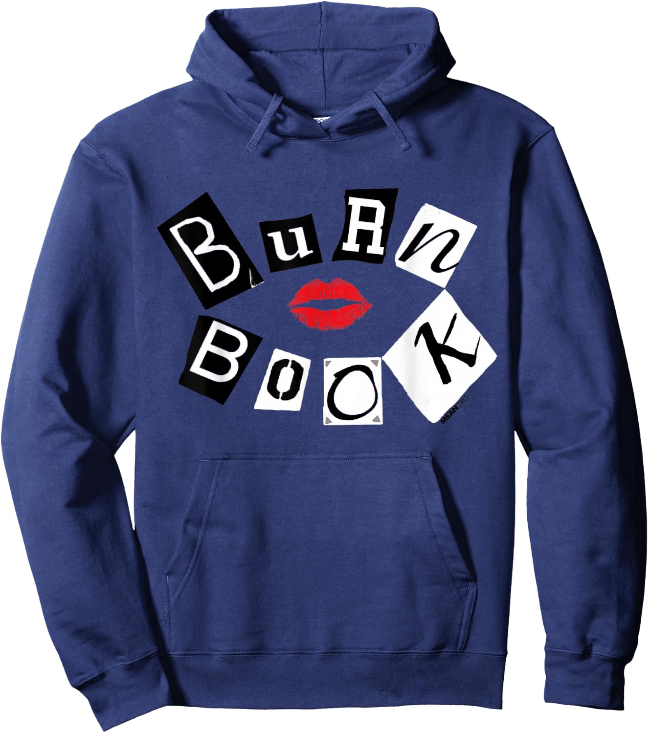 Mean Girls - The Burn Book Hoodie - Hoodie | Navy