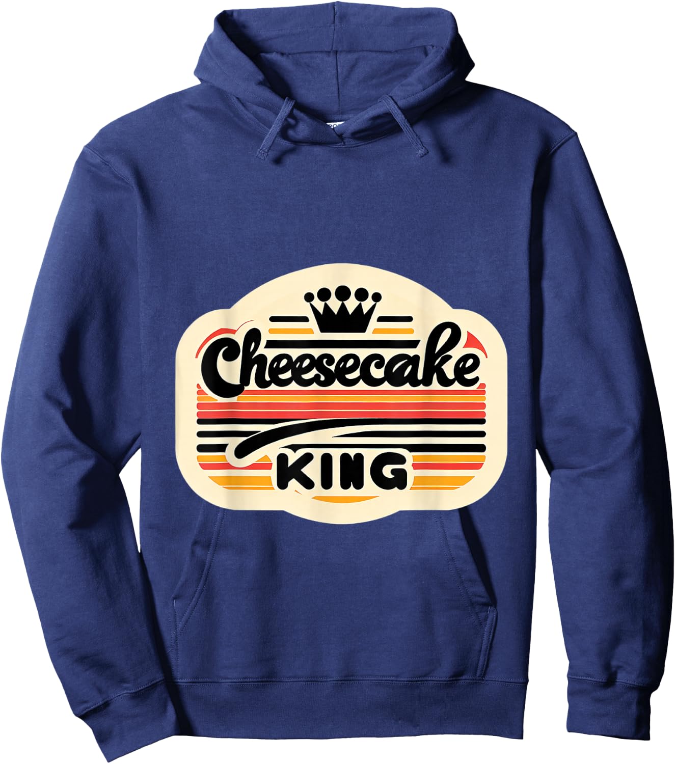 Cheesecake King Hoodie - Hoodie | Navy