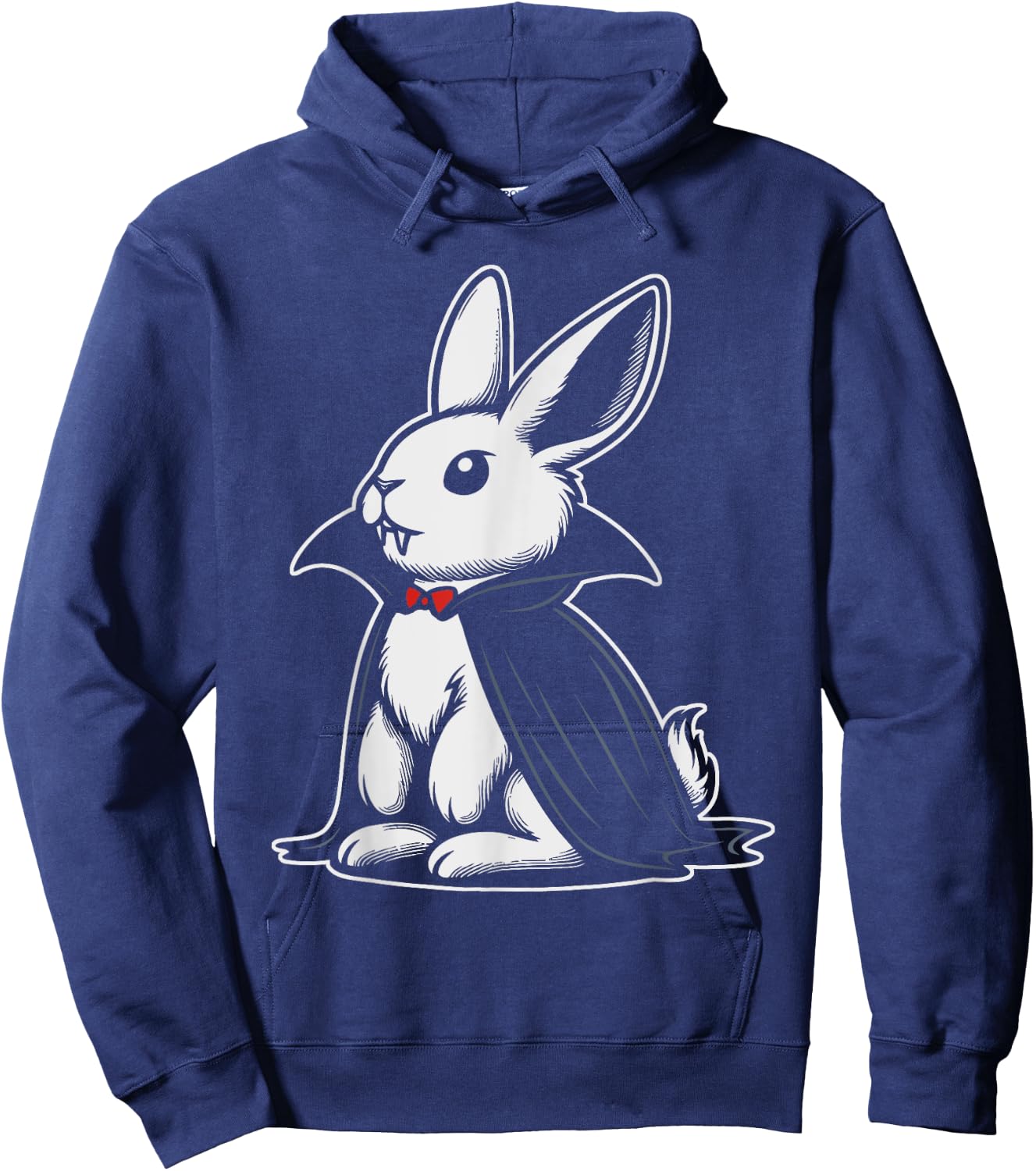 Vampire Bunny Vampire Rabbit Hoodie - Hoodie | Navy