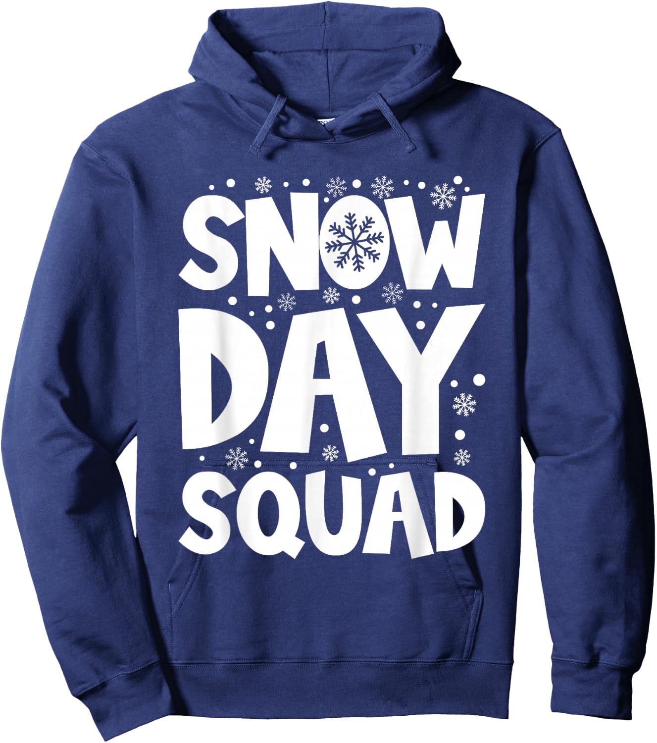 Snow Day Squad Snow Days Supporter Hoodie - Hoodie | Navy