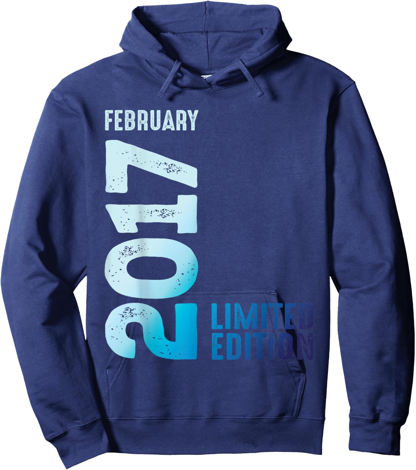 Édition limitée 2017 février 2017 Hoodie - Hoodie | Navy