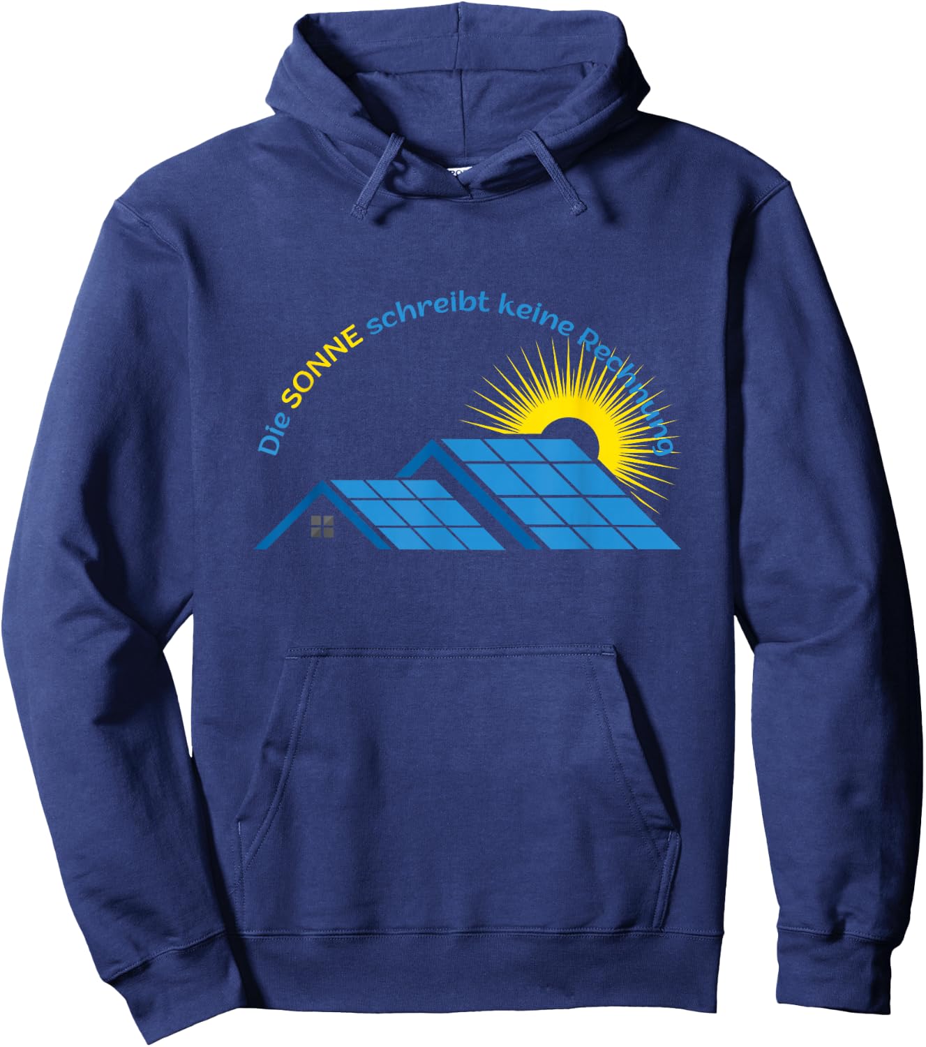 Fotovoltaik Solar Sonnenstrom Solarstrom Photovoltaik Hoodie - Hoodie | Navy