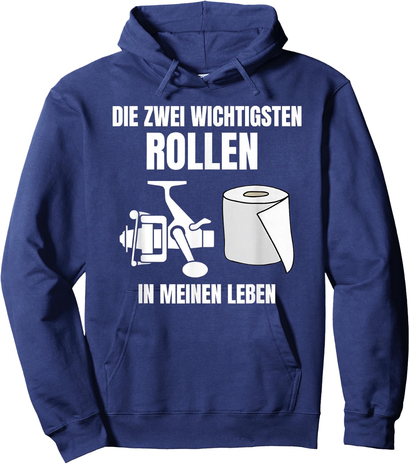 Die zwei wichtigsten rollen in meinen leben , black Hoodie - Hoodie | Navy
