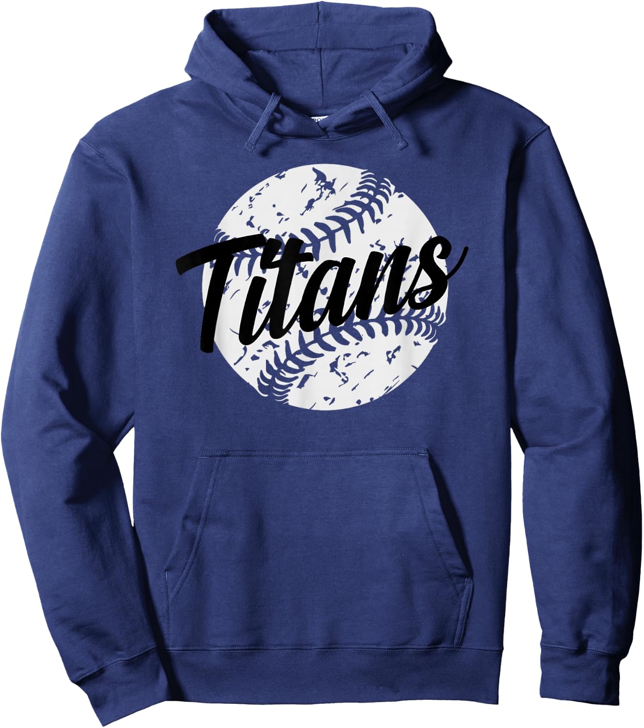 Titans Baseball Softball Hoodie - Hoodie | Navy