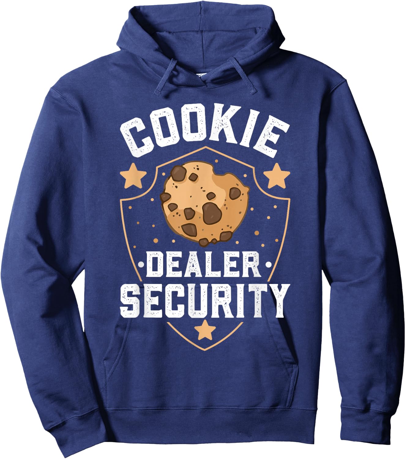 Cookie Dealer Gifts Cookie Dealer - -Adults, Kids - Black - Small - Short Sleeve Hoodie - Hoodie | Navy