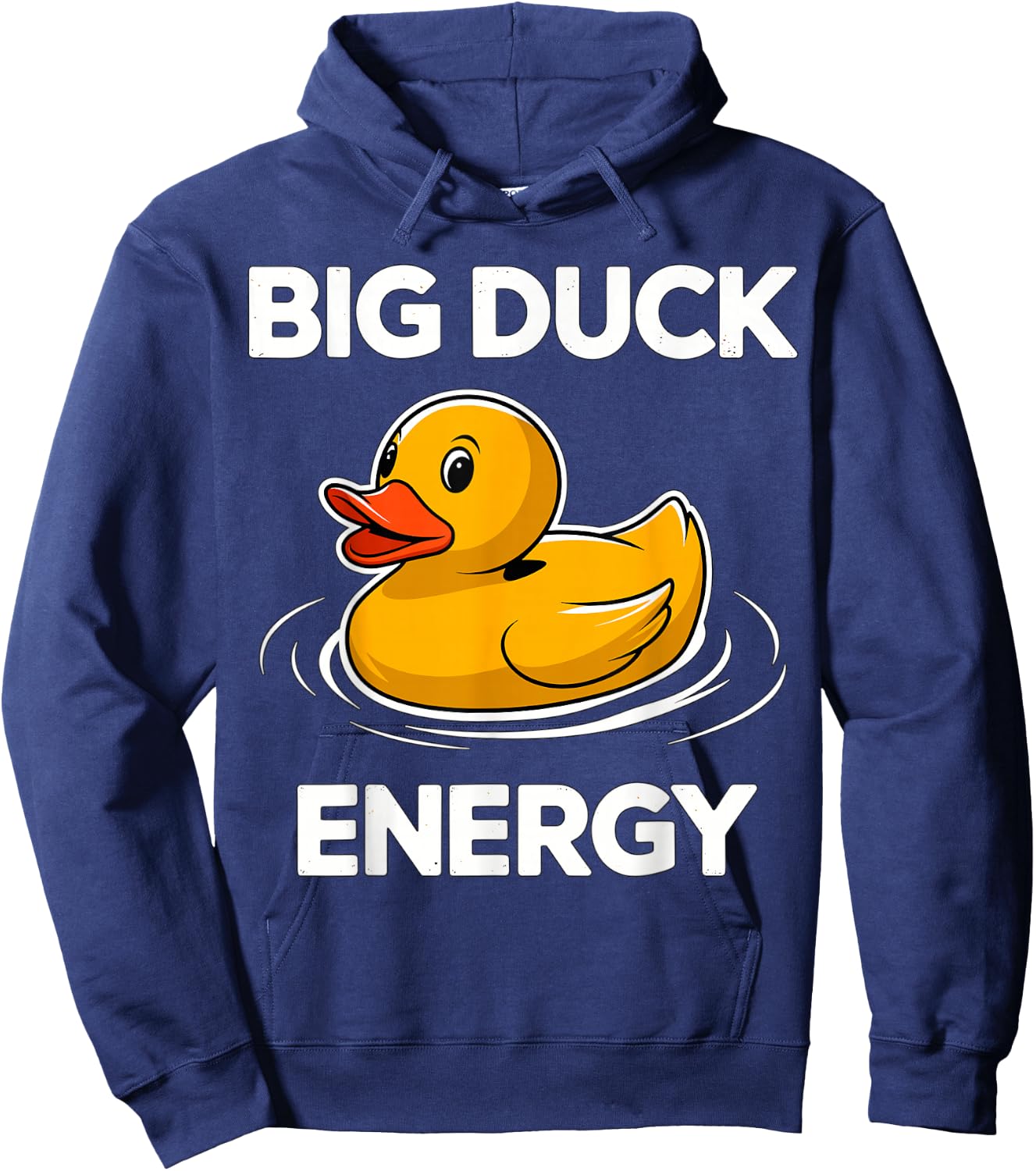 Big Duck Energy Rubber Duck Hoodie - Hoodie | Navy