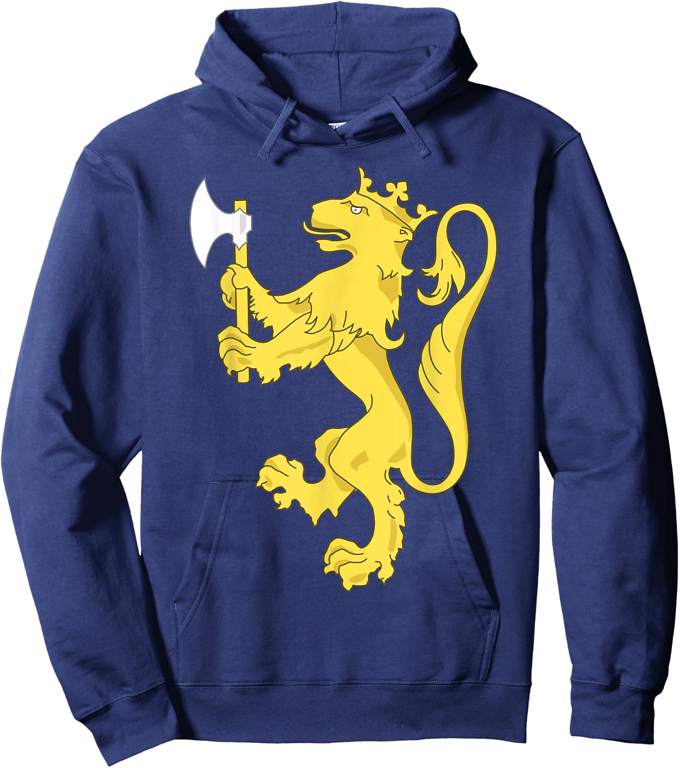 Norway Symbol Norwegian Coat Of Arms Lion Norge Gift Hoodie - Hoodie | Navy