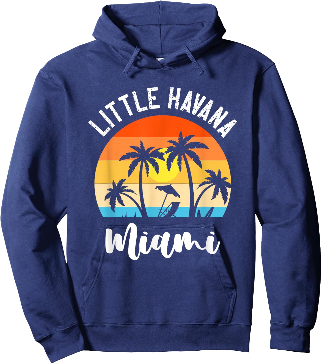T-Shirt Hoodie - Hoodie | Navy