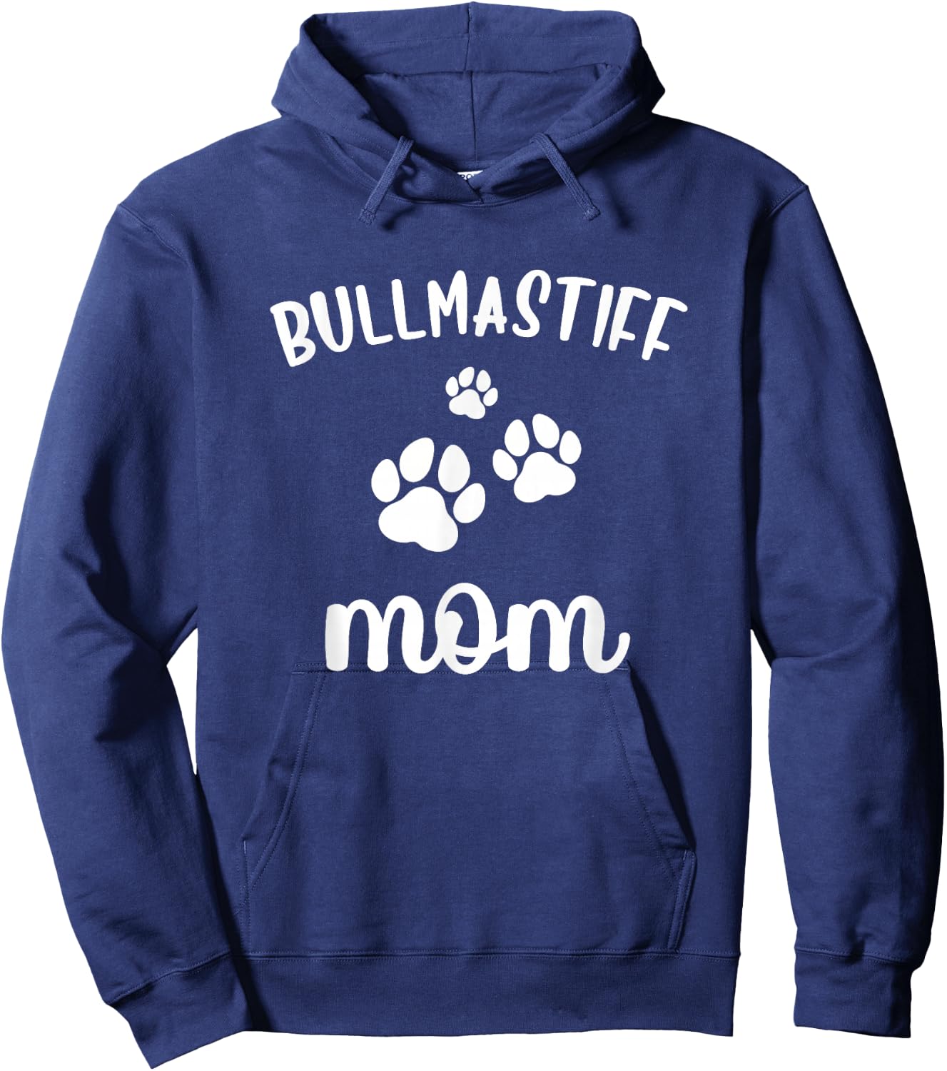 Bullmastiff Mom Cute Dog Bull-Mastiff Hoodie - Hoodie | Navy