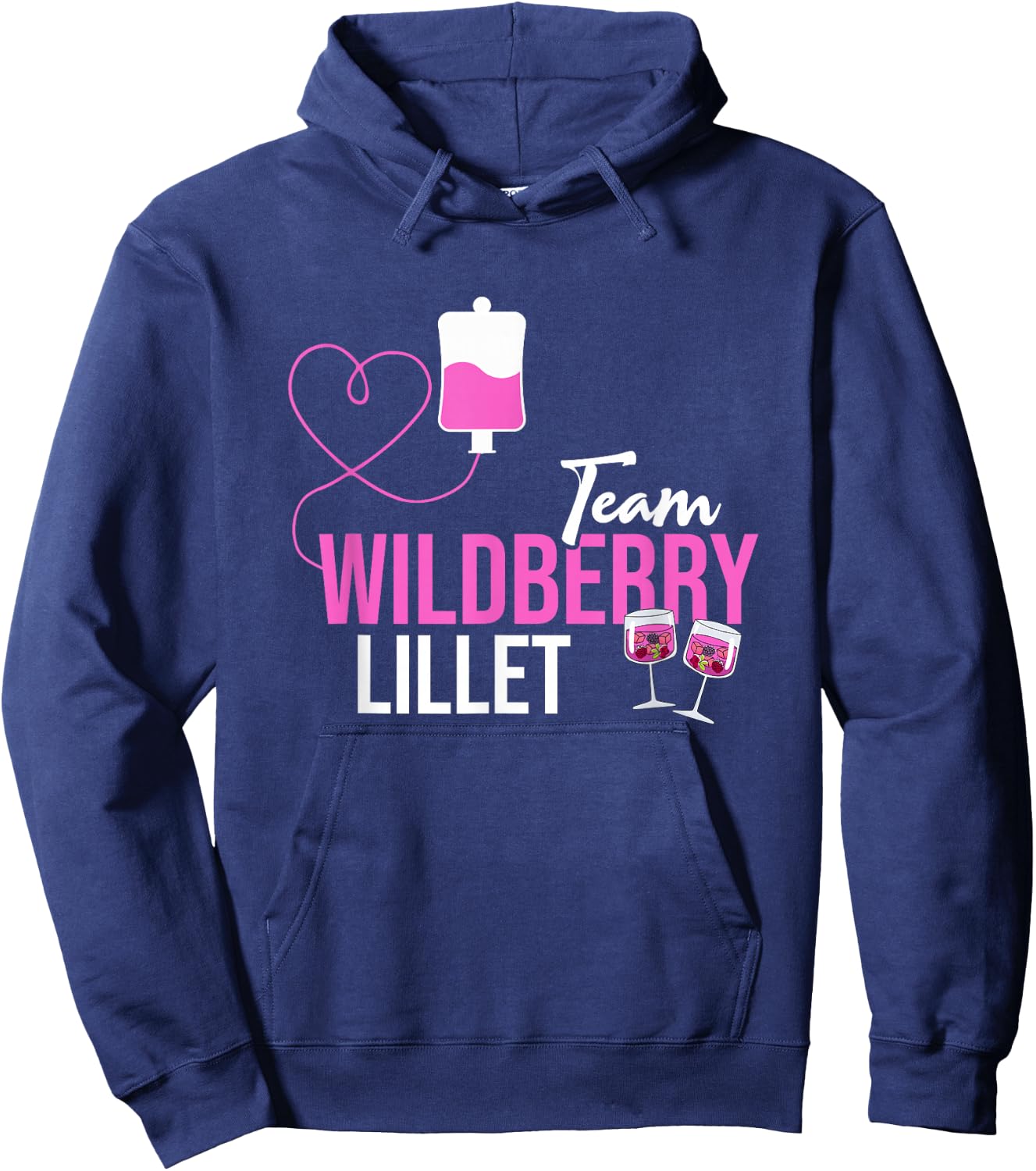 Team Wildberry Lillet Früchte Cocktail Sommer Alkohol Hoodie - Hoodie | Navy