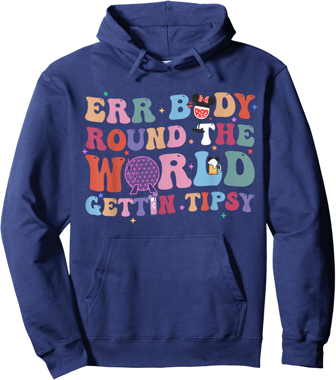 Adults Black Small Modern Round Collar Short Sleeve Hoodie - Hoodie | Navy