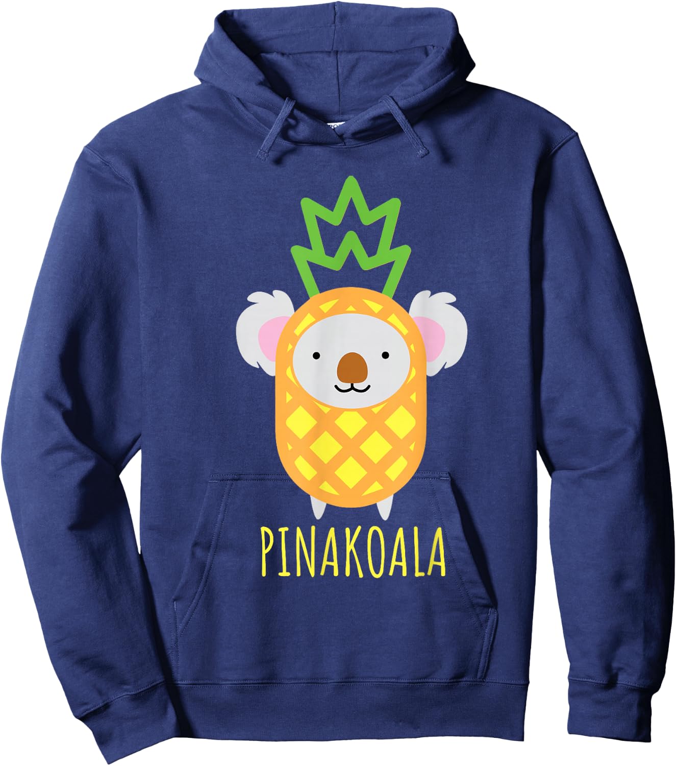 Koala T Shirt Funny Koala Bear Gift Pina Colada Hoodie - Hoodie | Navy