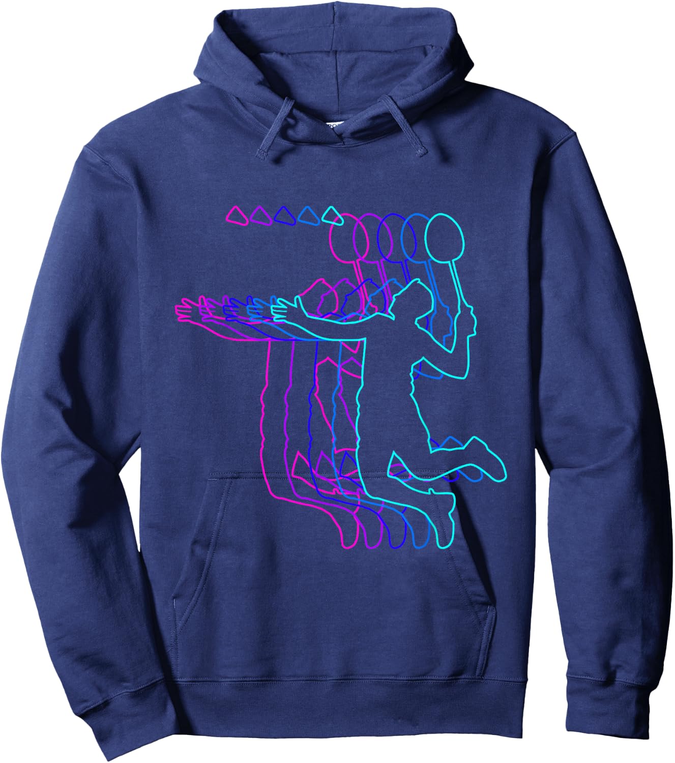 Badminton Player Gift Clothes For Boys Youth Men Kids Teens Hoodie - Hoodie | Navy