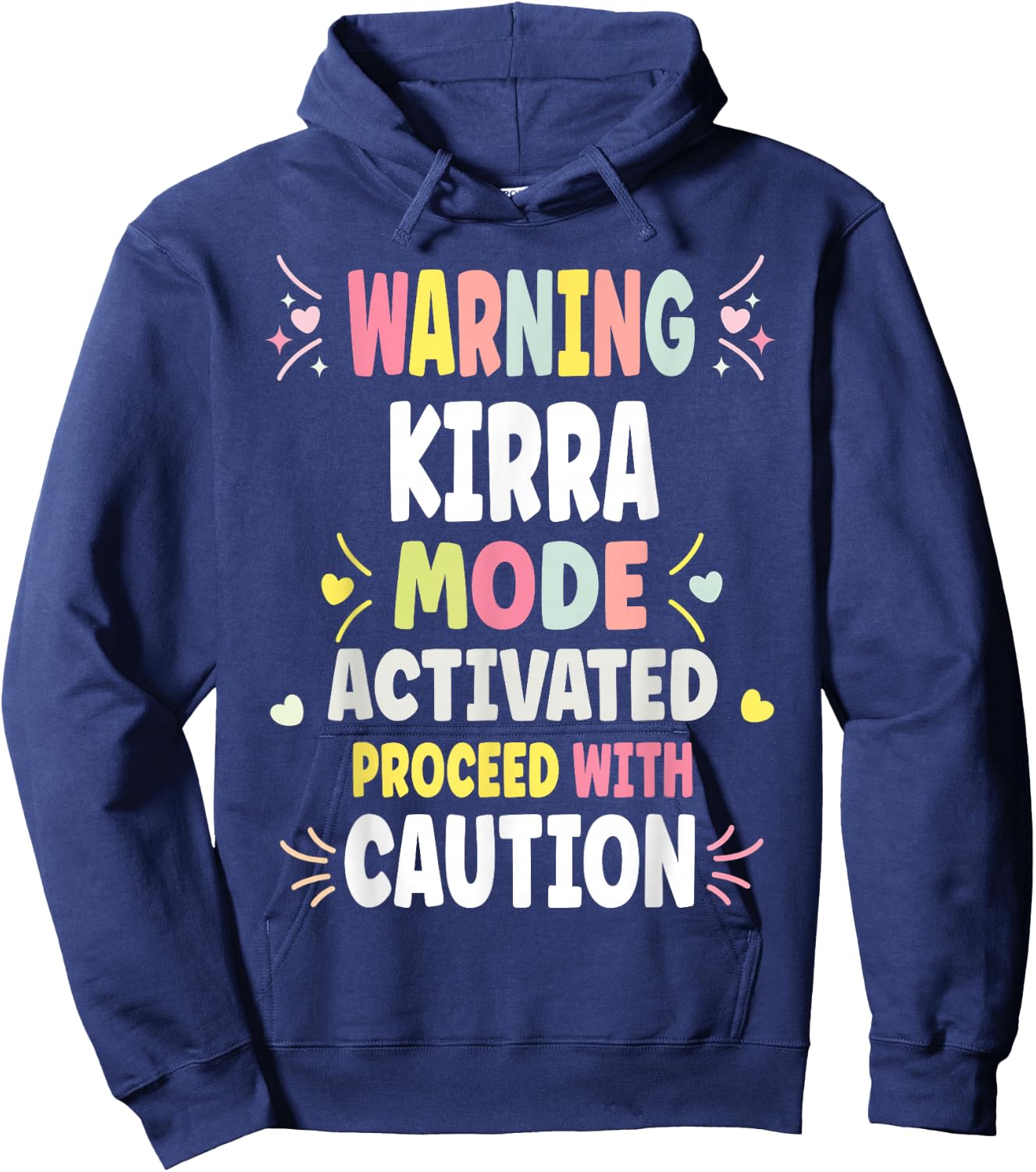 KIRRA Personalized Women's Gift Custom KIRRA Hoodie - Hoodie | Navy