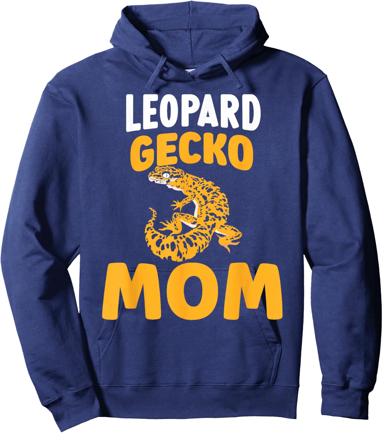 Leopard Gecko Mom Reptile Lizards Lizard Leopard Gecko Hoodie - Hoodie | Navy