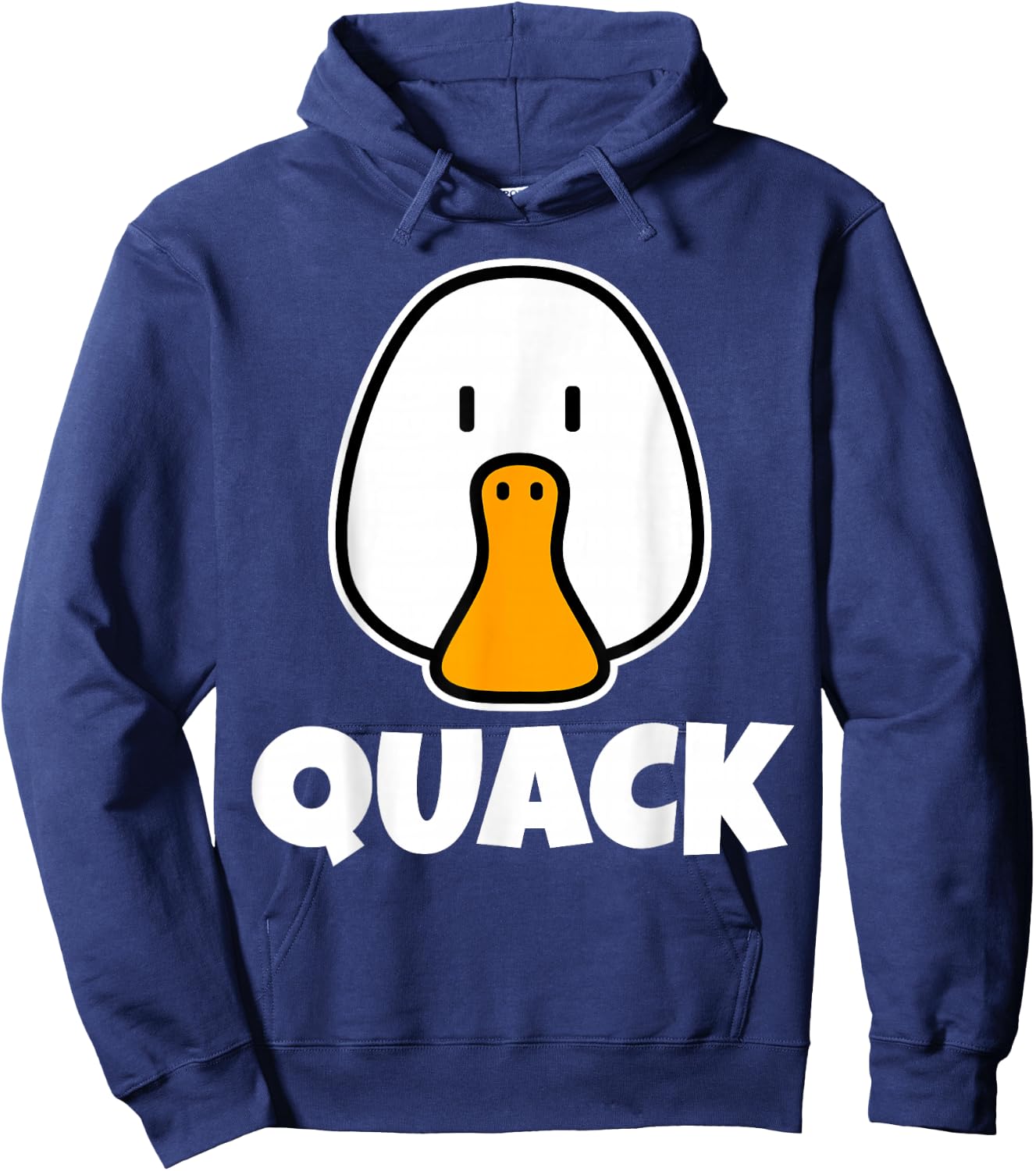 QUACK Ducks Stuff | Duck Lover Stuff | Kids Duck Hoodie - Hoodie | Navy