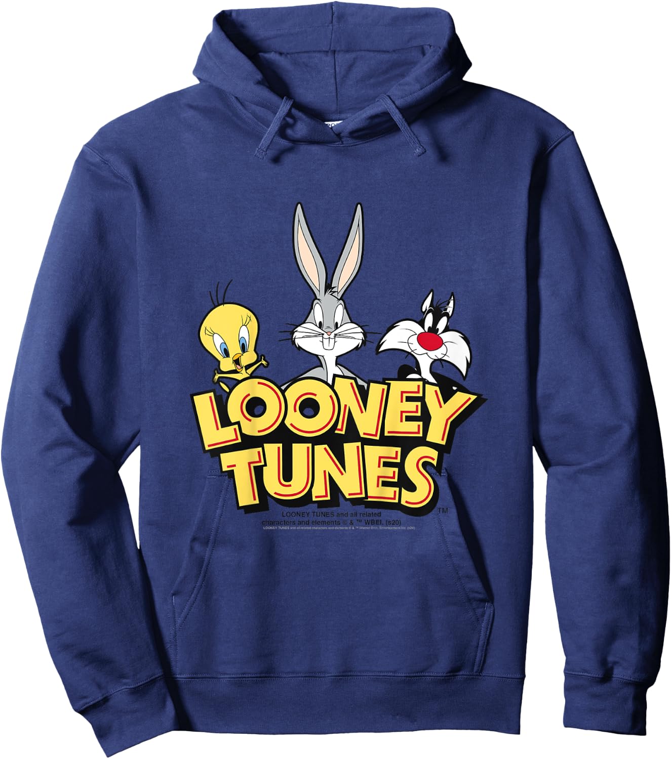 Kids Looney Tunes Group Camiseta , Black, 2 Hoodie - Hoodie | Navy