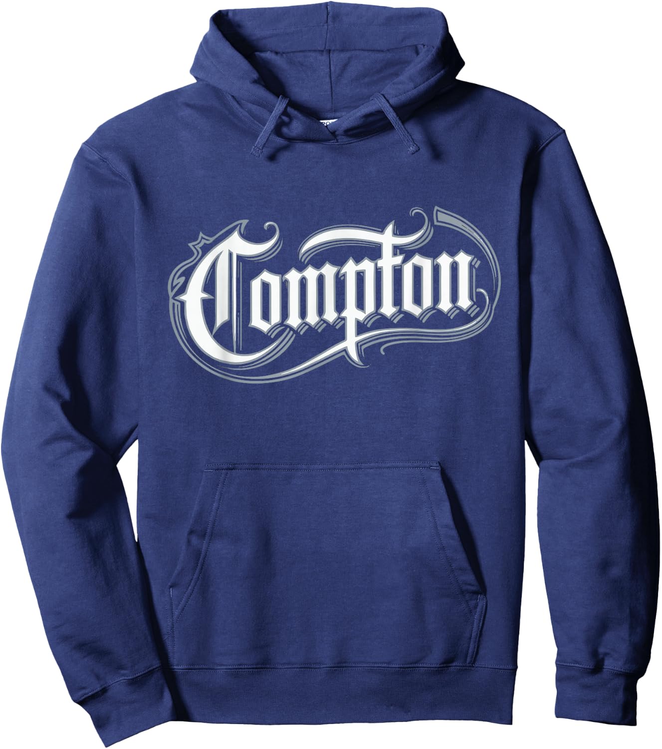 Compton West Coast Rap Gangsta Style 06 , Black, S Hoodie - Hoodie | Navy
