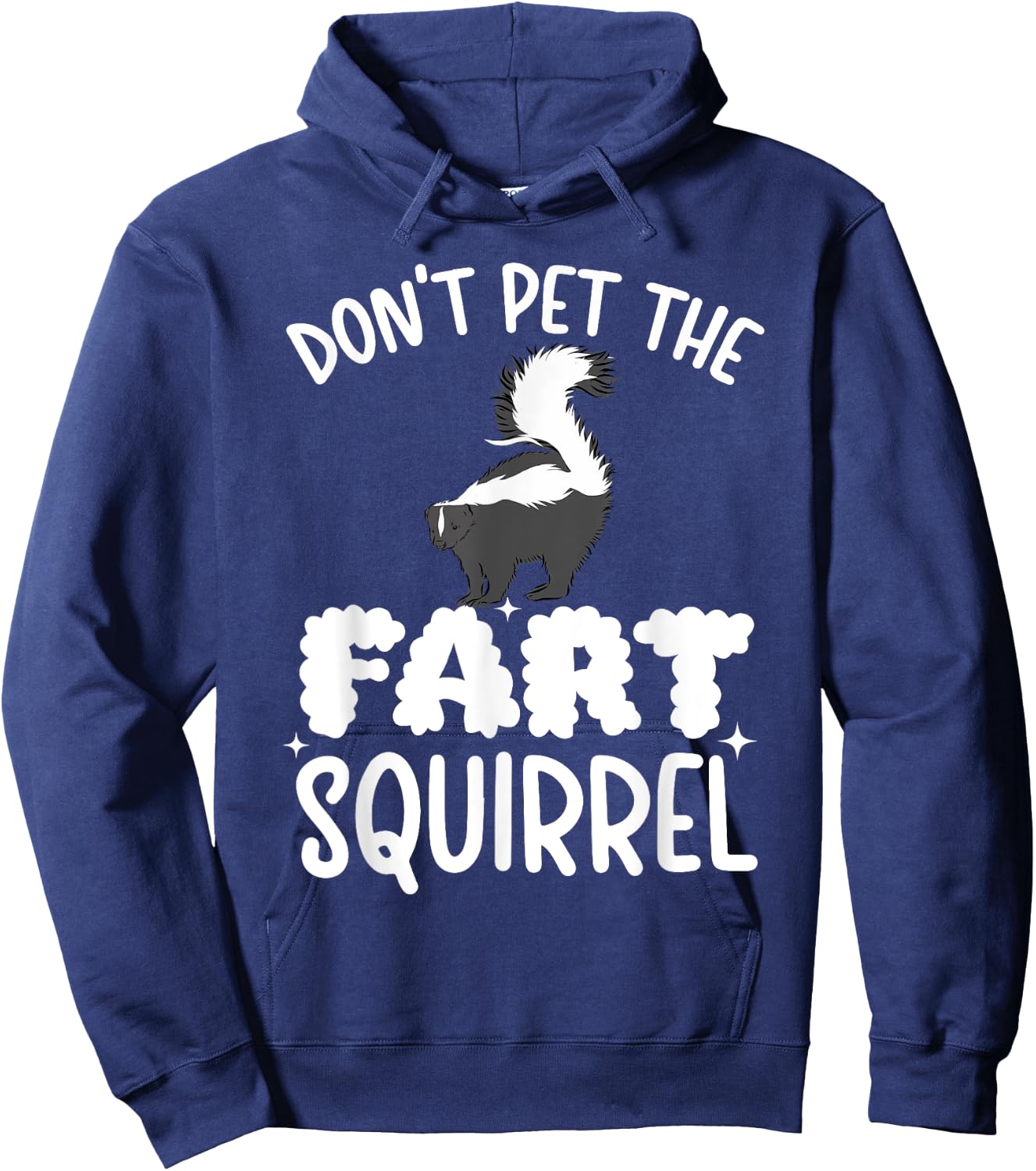 Farts Squirrel Skunk Lover Skunk Girl Skunk Boy Hoodie - Hoodie | Navy