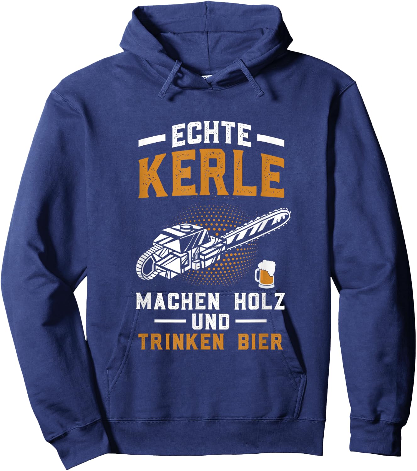 Wooden Gifts Chainsaw Carpenter Woodworker Chainsaw , black Hoodie - Hoodie | Navy