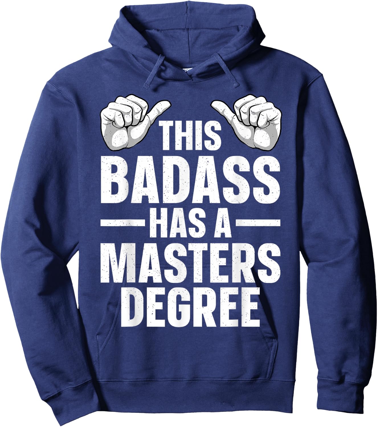 Funny Masters Degree Art Women MBA Master Graduation Hoodie - Hoodie | Navy