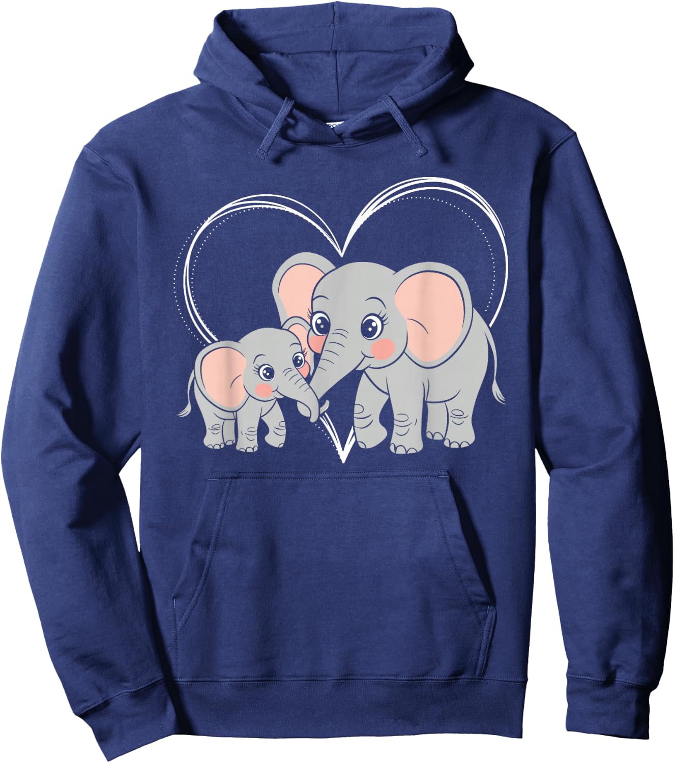 Elephant Hoodie - Hoodie | Navy