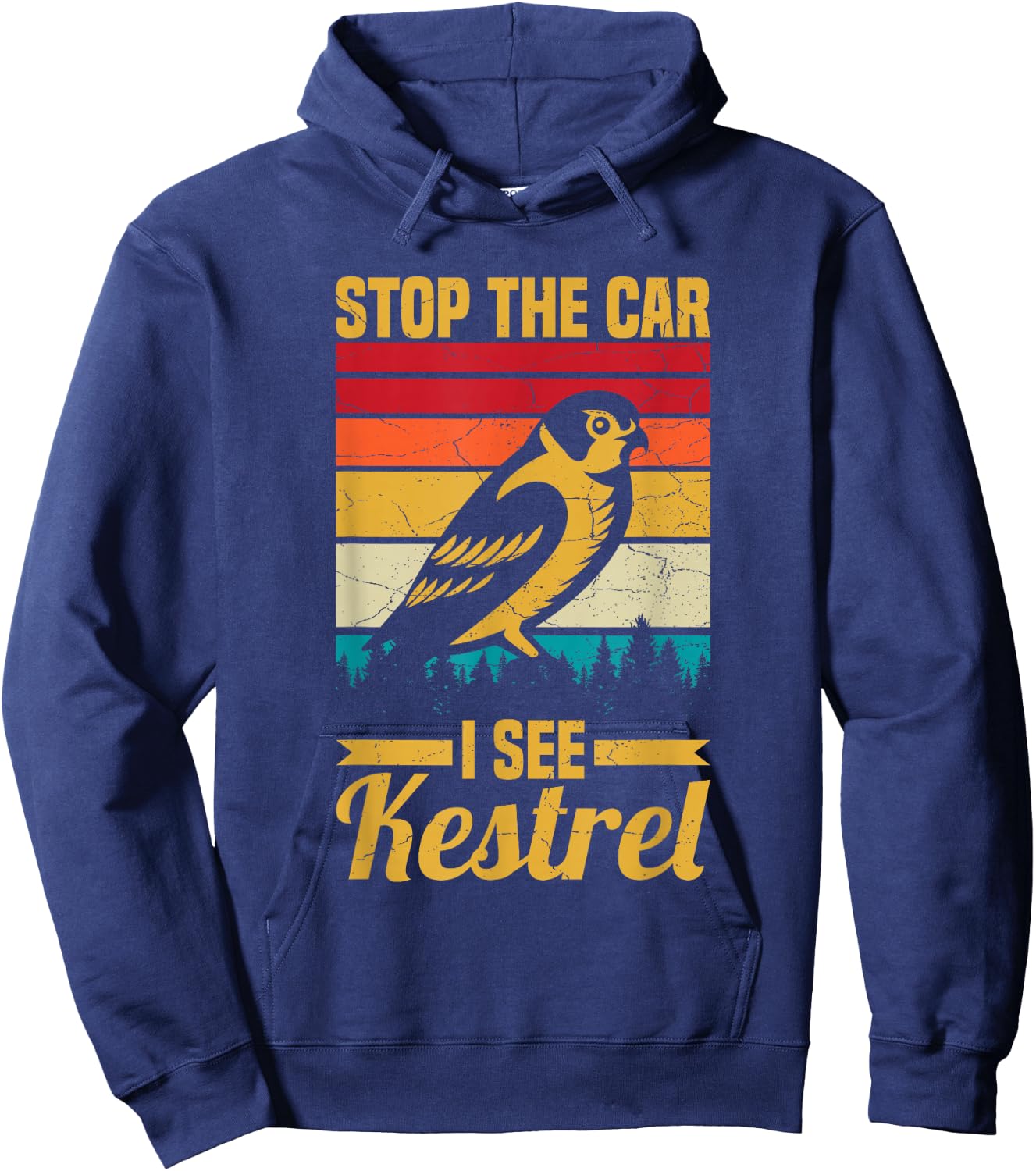 Stop the car I see a kestrell Design for a Kestrel Expert Hoodie - Hoodie | Navy